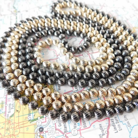 vintage AMWAY pair of ball chain necklaces - Picture 1 of 4